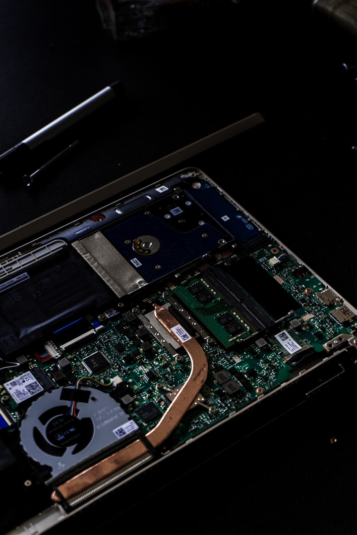 An Image of a computer upgrade we completed